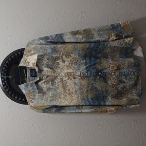 Indigo Palms -Casual Top-